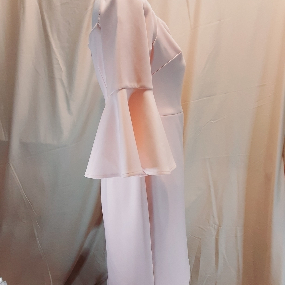 Betsey Johnson Bodycon Flared Long Sleeved Dress 8 - Picture 4 of 8